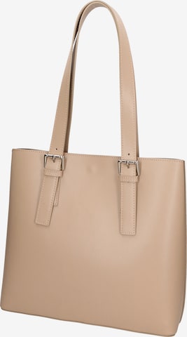 Borsa a spalla di Gave Lux in beige: frontale