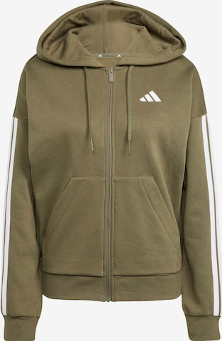 ADIDAS SPORTSWEAR Спортивная кофта 'Essentials' в Зеленый: спереди