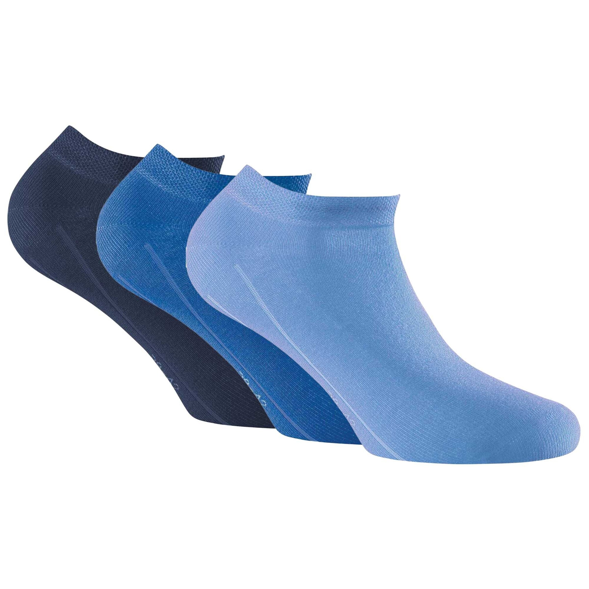 Rohner Socks Socken in Blau: Vorderseite
