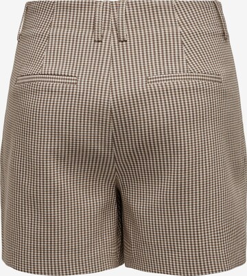 ONLY Regular Pleat-front trousers 'Molly' in Grey