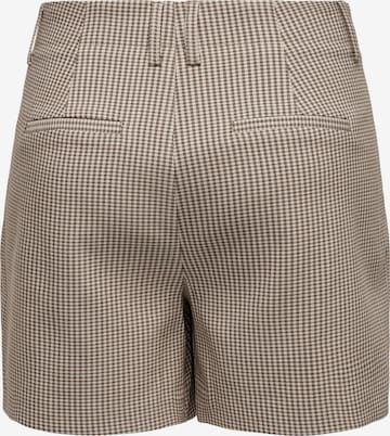 ONLY Regular Pleat-front trousers 'Molly' in Grey