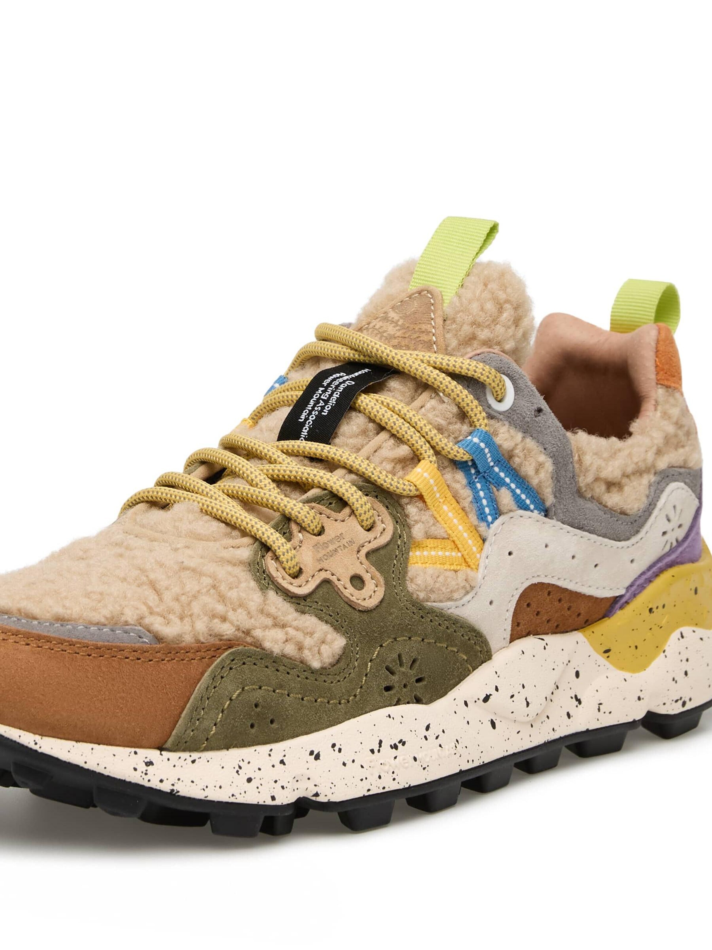 Flower Mountain Sneakers laag 'YAMANO 3 UNI' in Groen