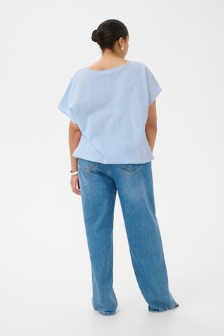 KAFFE CURVE - Blusa 'KCnana' en azul