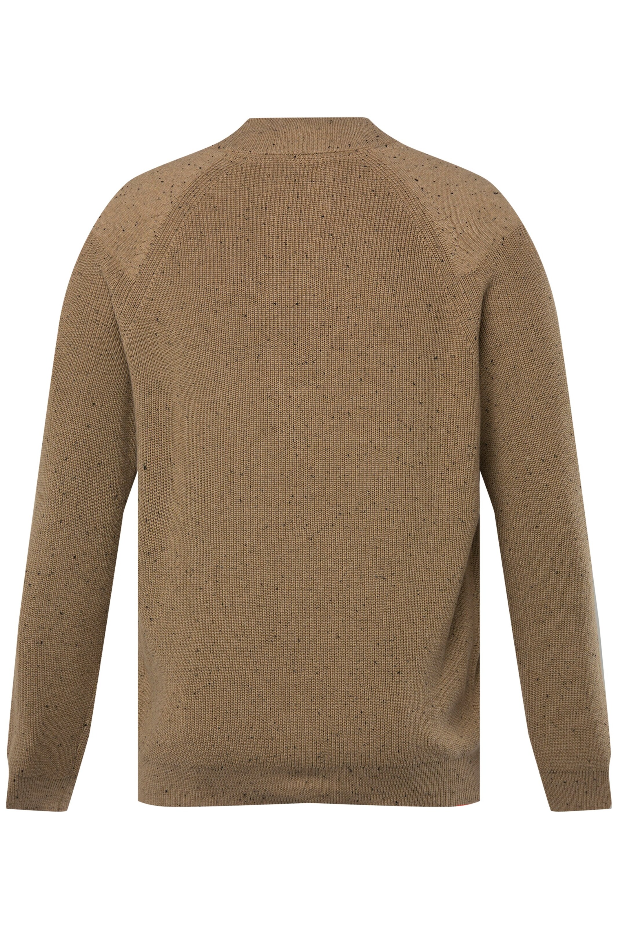 Men Plus Sweater in Brown