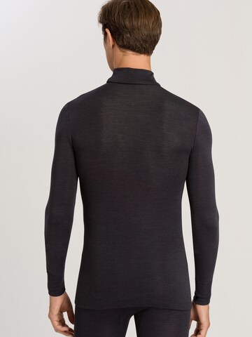 Hanro Rollkragenshirt ' Woolen Silk ' in Grau
