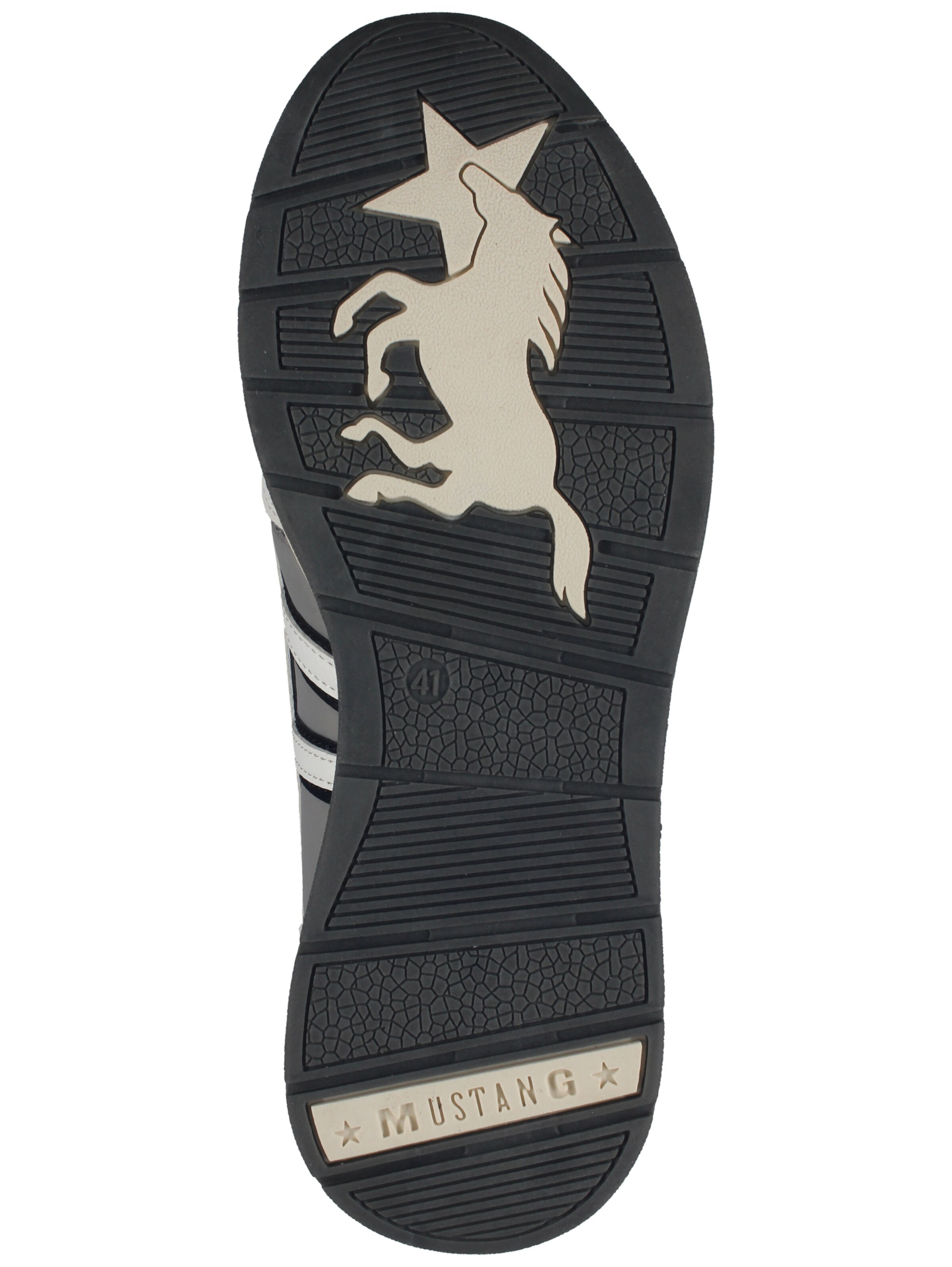 MUSTANG Platform trainers in Grey