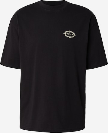 Pegador Majica 'Reine' | črna barva: sprednja stran