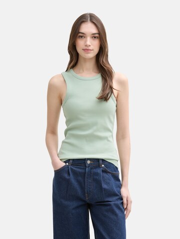 TOM TAILOR DENIM Top in Green: front