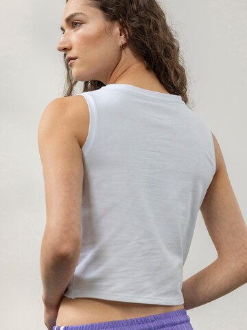 Hey Honey Top 'Cropped' in Weiß