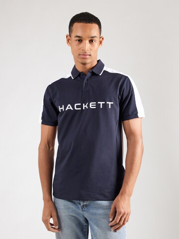 T-Shirt Hackett London en bleu : devant