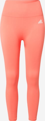 Pantalon de sport ADIDAS SPORTSWEAR en rose : devant
