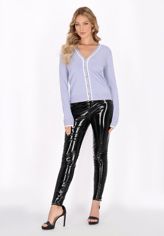 faina Knit cardigan 'Fashion Look' in Purple
