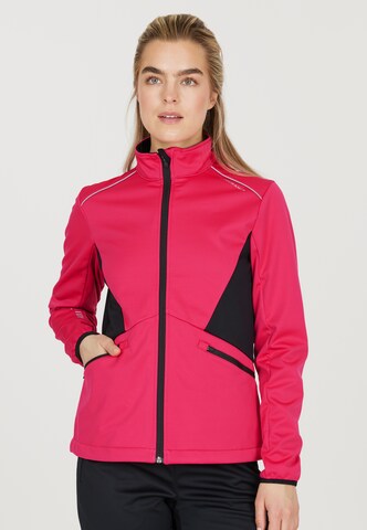 ENDURANCE Athletic Jacket 'Loralei' in Pink: front