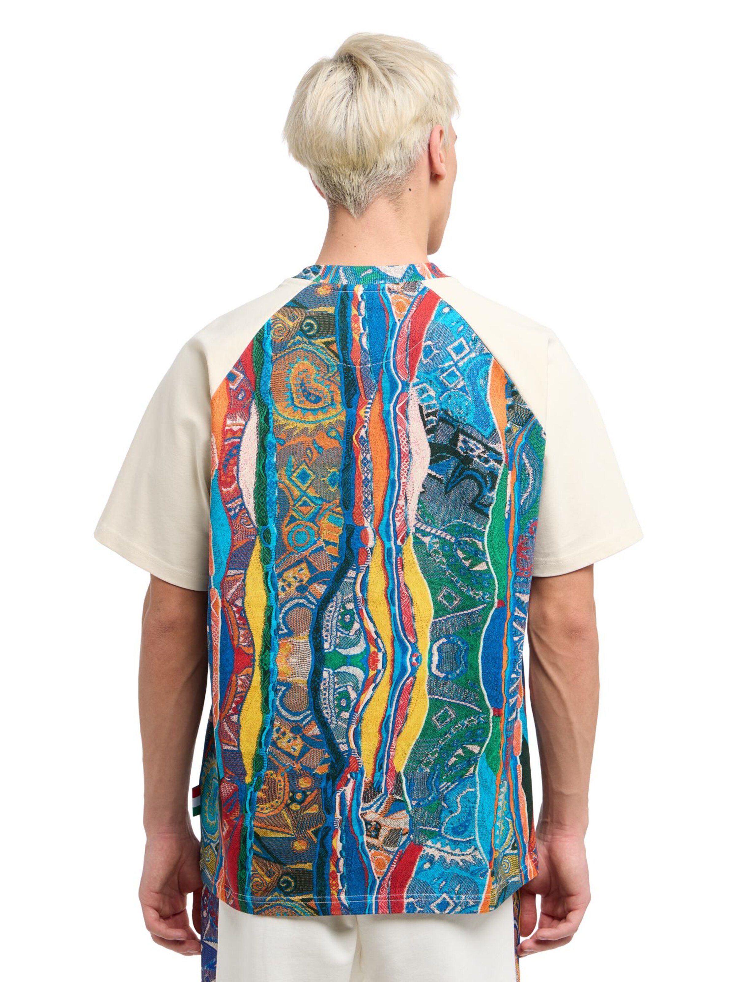 T-Shirt 'Eschfaller' Carlo Colucci en blanc