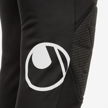 UHLSPORT Slim fit Workout Pants in Black