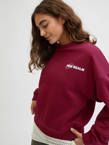Felpa 'JXRuby' di JJXX in rosso