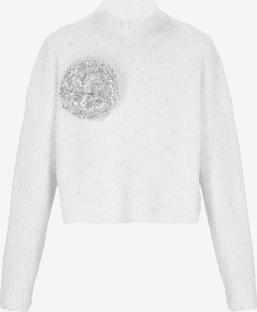 Pullover di DreiMaster Vintage in bianco: frontale