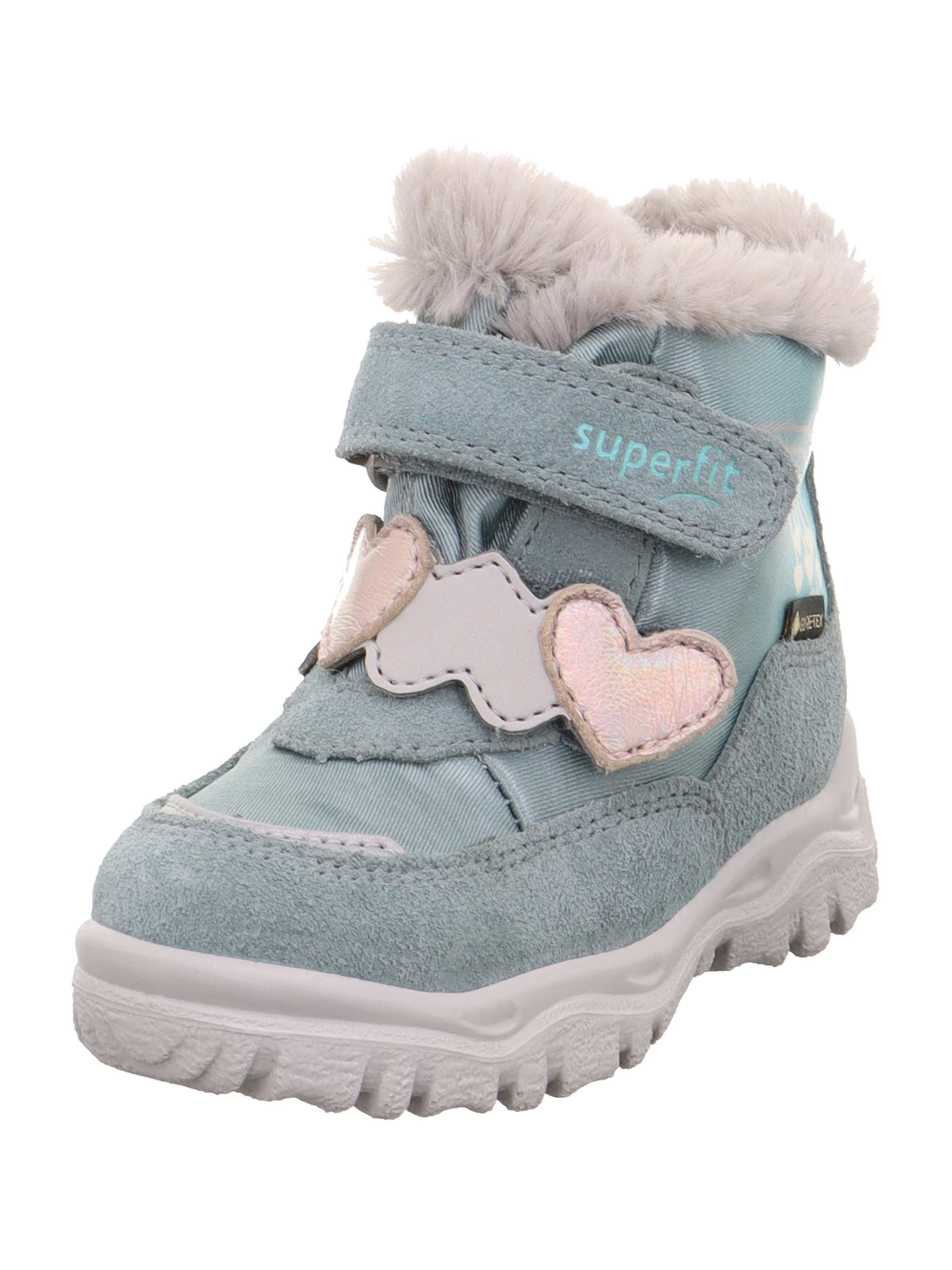 SUPERFIT - Botas de nieve 'HUSKY+' en verde: frente