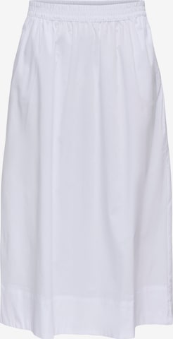 Jupe 'JDYMio' JDY en blanc : devant