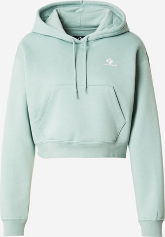 žalia CONVERSE Megztinis be užsegimo: priekis