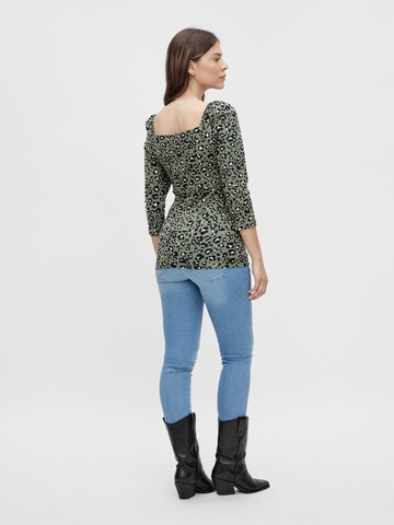 MAMALICIOUS Shirt 'DEMI' in Groen