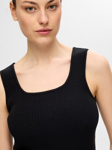 SELECTED FEMME Knitted top 'Jenny' in Black