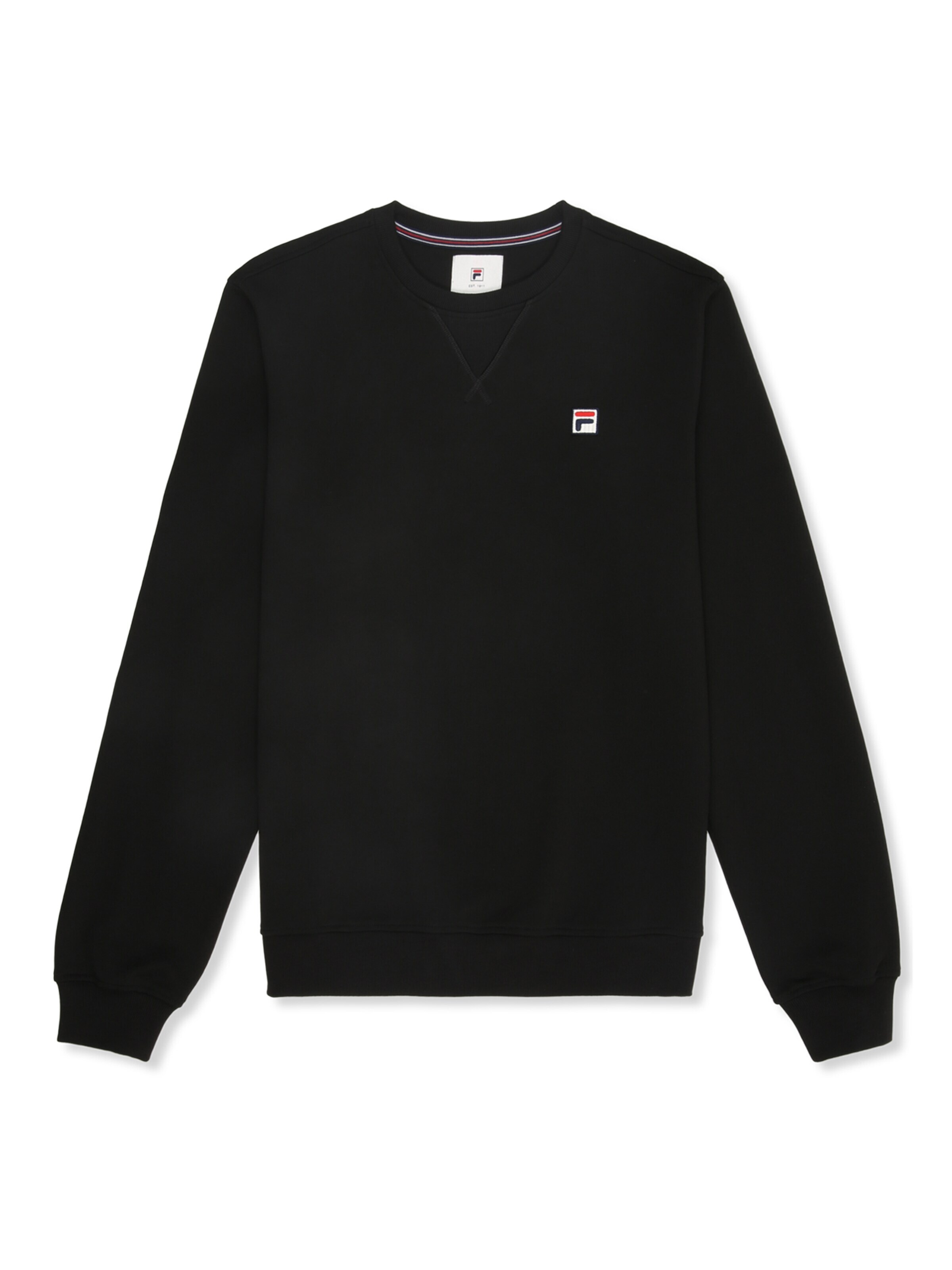 FILA - Sudadera 'BIELLA regular crewneck sweatshirt' en negro