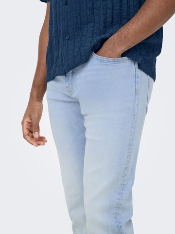 Only & Sons Regular Jeans 'ONSWolf' in Blauw