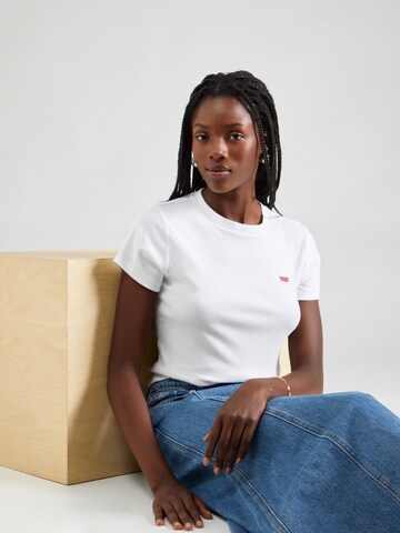 Tricou 'ESSENTIAL SPORTY' de la LEVI'S ® pe alb