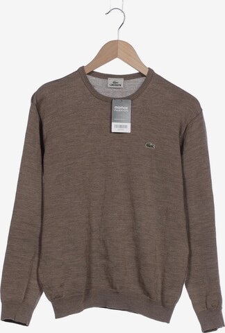 LACOSTE Sweater & Cardigan in M in Brown: front