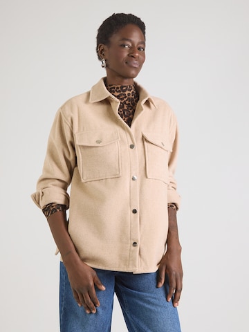 Mavi Φθινοπωρινό και ανοιξιάτικο μπουφάν σε μπεζ: μπροστά