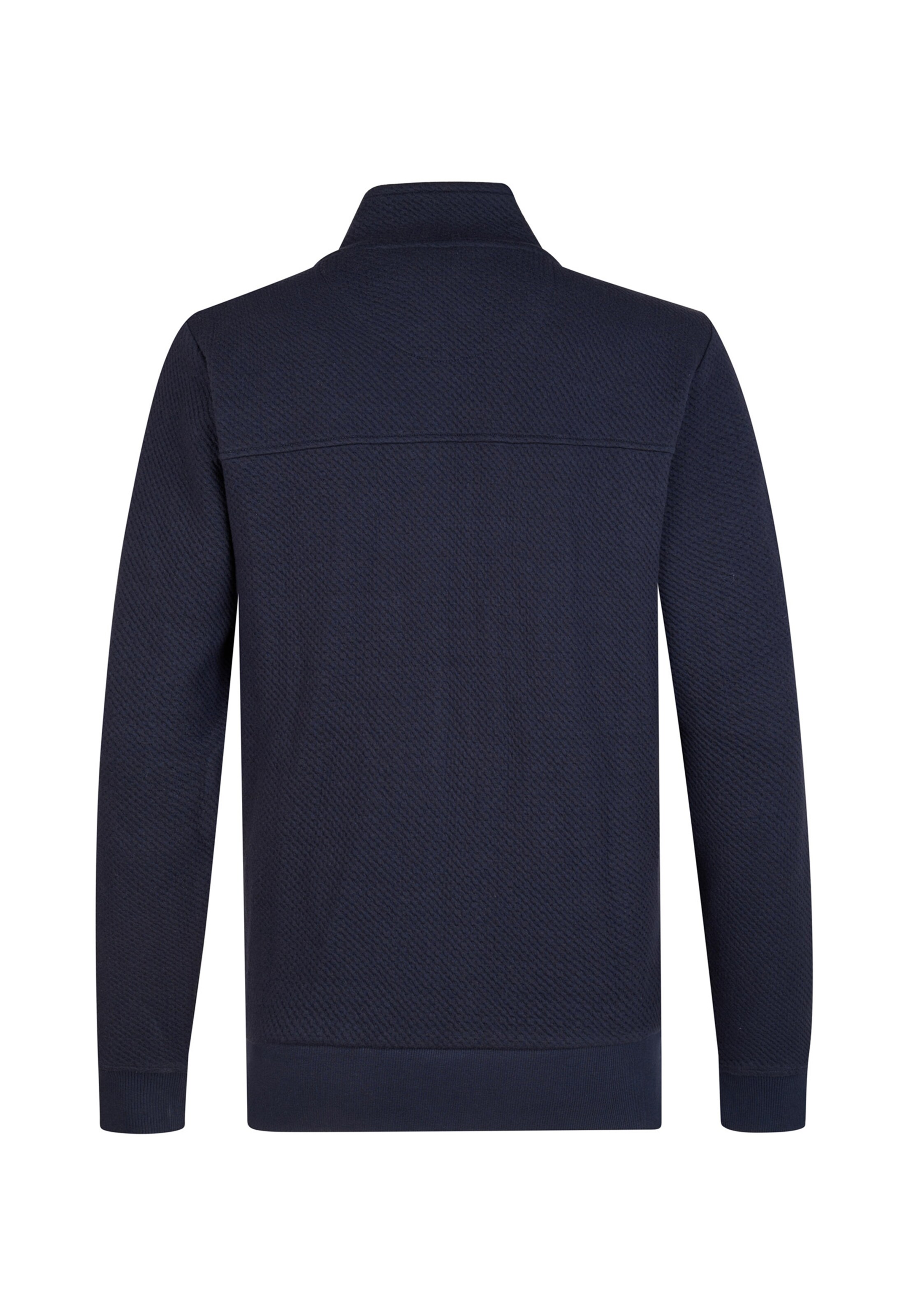 Petrol Industries - Sudadera con cremallera en azul