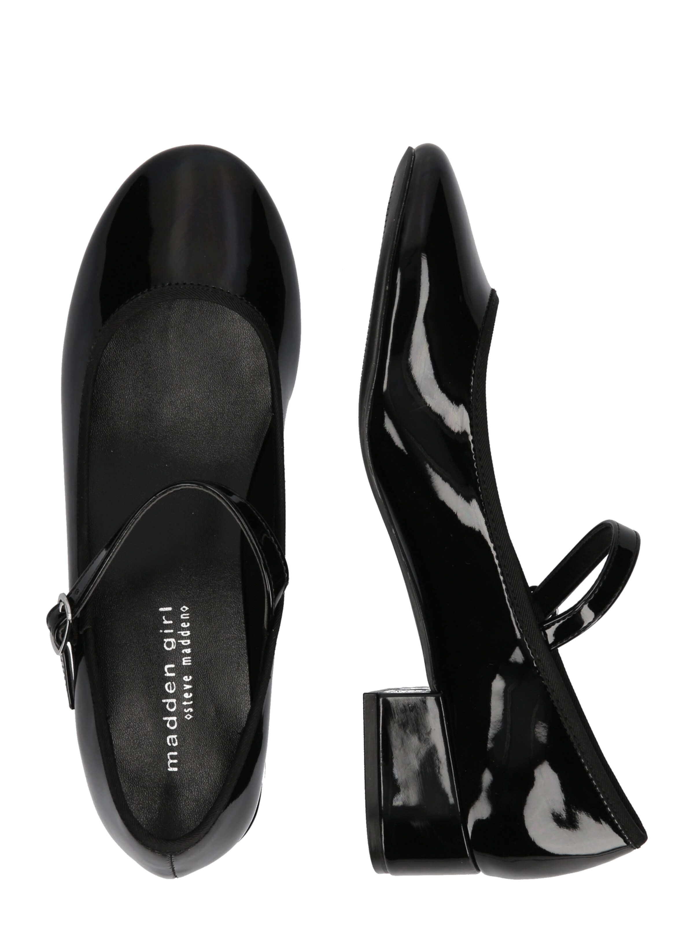 Ballerines à lanières 'Tutuu' Madden Girl en noir