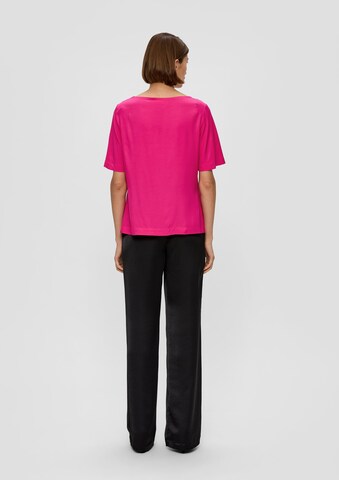 s.Oliver BLACK LABEL Blouse in Roze