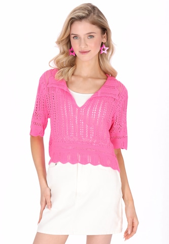 Pull-over 'Young Fashion' MYMO en rose : devant