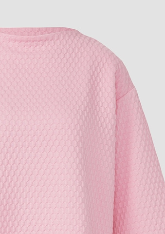 Sweat-shirt s.Oliver en rose