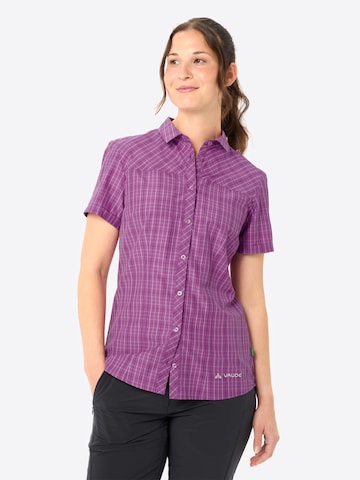VAUDE Multifunctionele blouse 'Tacun II' in Lila