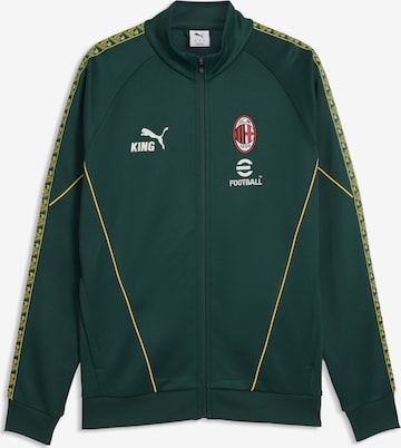 PUMA Athletic Jacket 'AC Milan' in Green: front