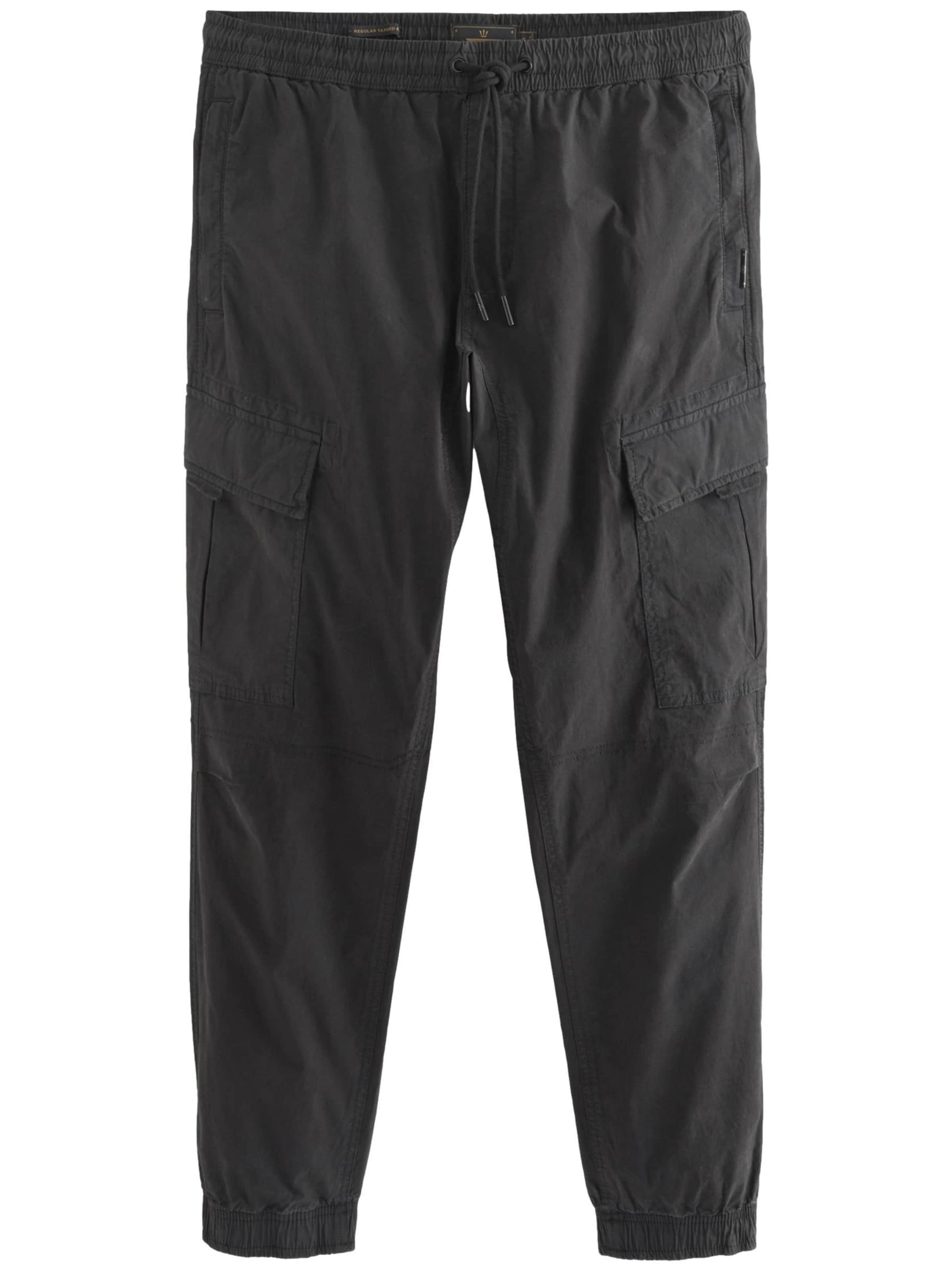 Next Cargobroek in Zwart: voorkant