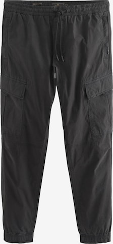 Pantalon cargo Next en noir : devant
