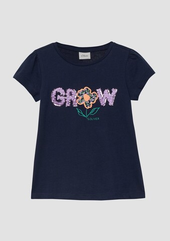 T-Shirt s.Oliver en bleu