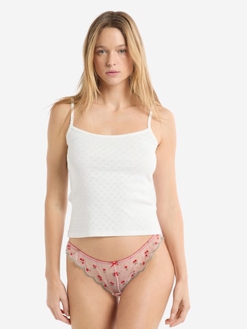 ETAM String 'Cherry Fun' in Pink