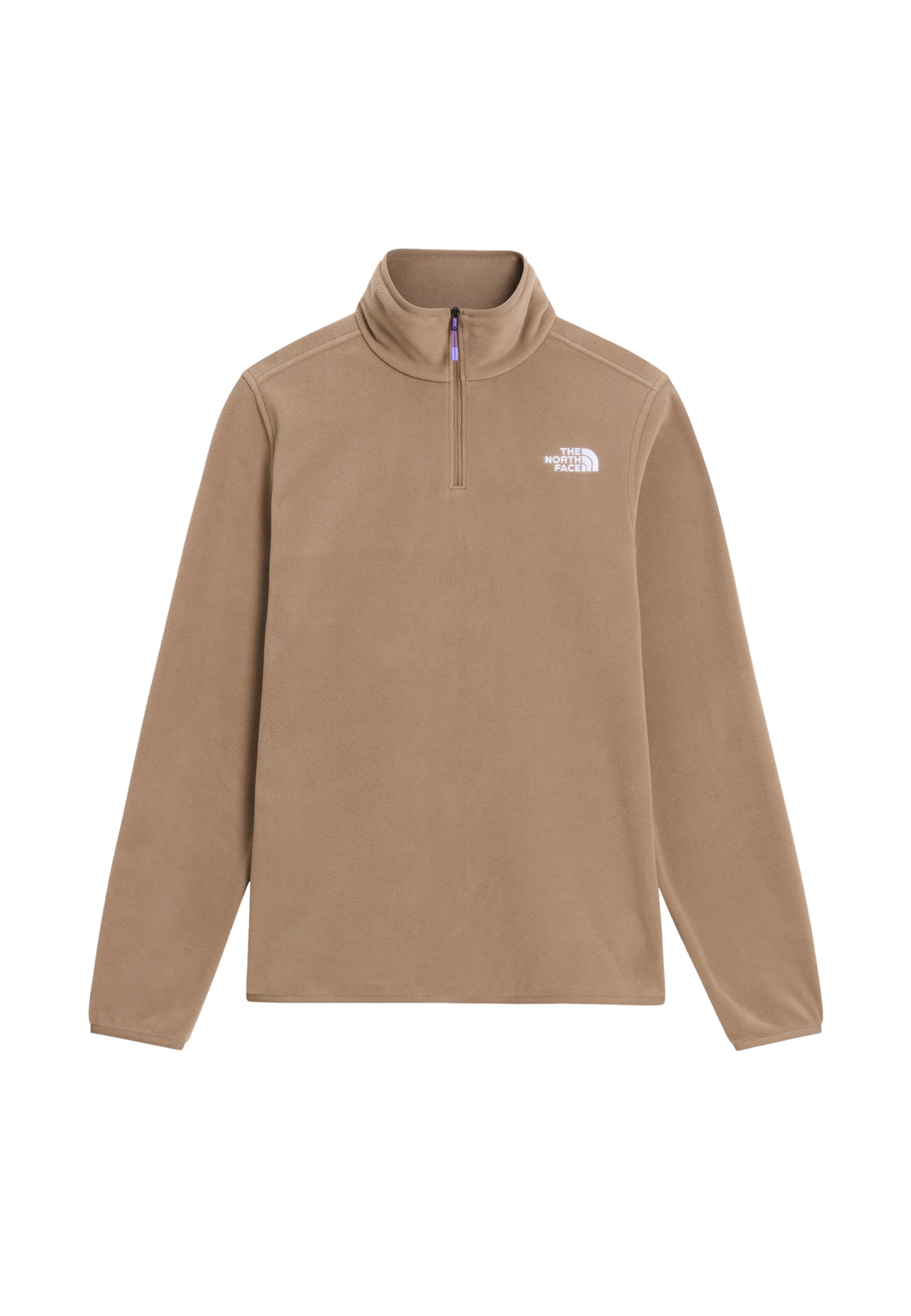 THE NORTH FACE Sportpullover 'GLACIER' in XS in camel, Produktansicht