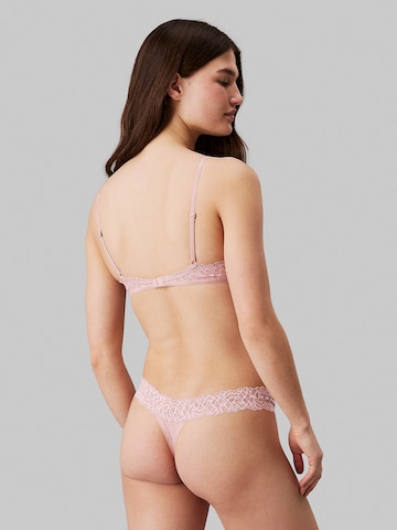 Triangle Soutien-gorge 'Attraction ' Calvin Klein en rose