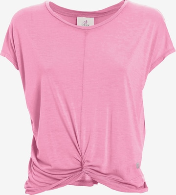 DEHA Functioneel shirt in Roze: voorkant