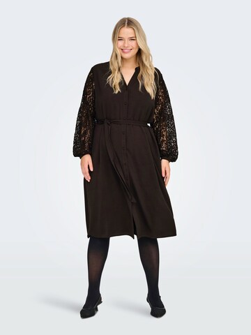 ONLY Carmakoma Shirt dress 'CARKAMMY' in Black: front