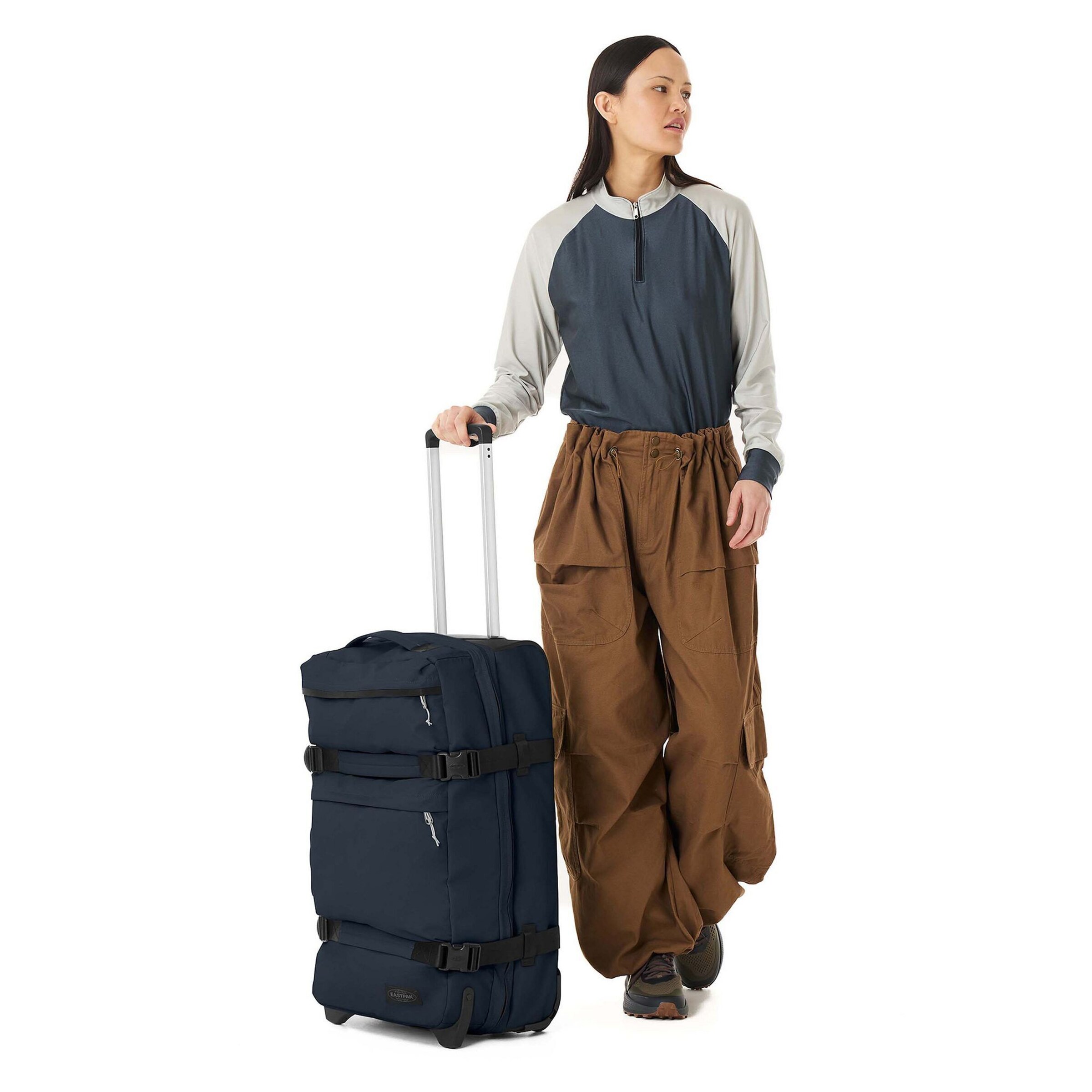 EASTPAK Trolley 'Transit'R' in Blue: front