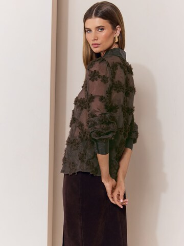 Lipsy Blouse in Brown