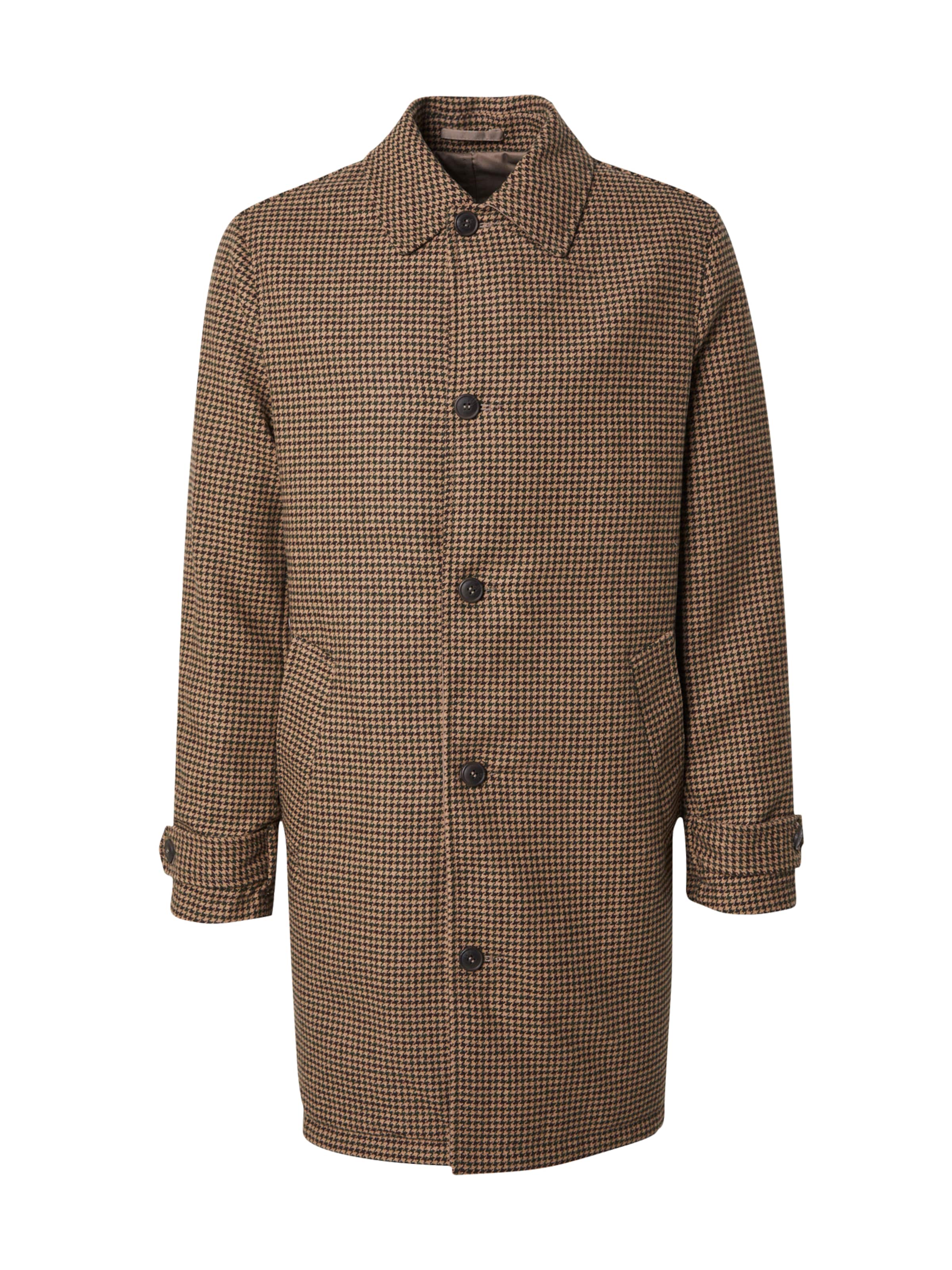 INDICODE JEANS Mantel 'Rupert' in Braun