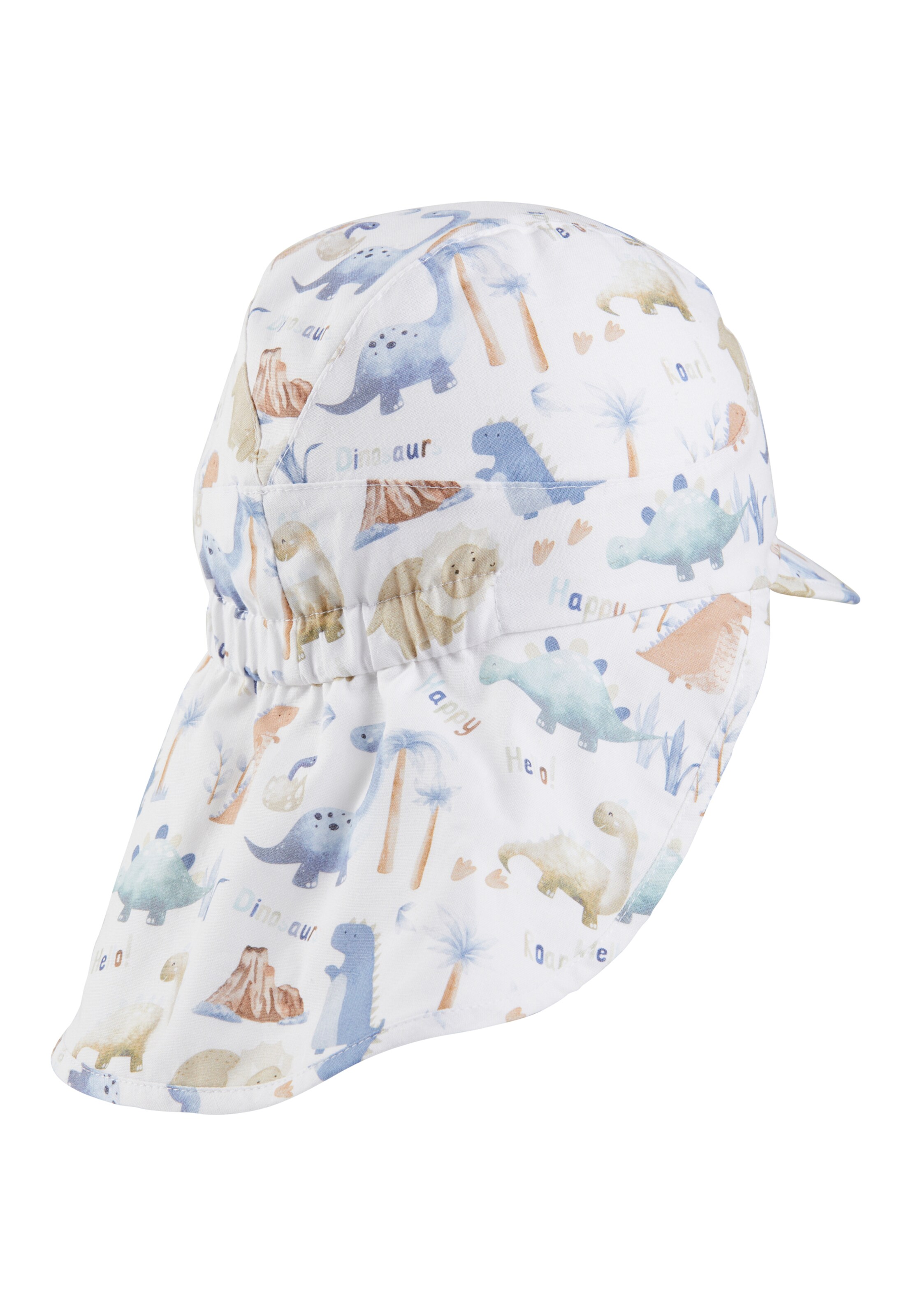 STERNTALER Schirmmütze  'Saurier' in Weiß